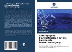Copertina di Anthropogene Einflussfaktoren auf die kommunale Wasserversorgung: