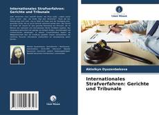 Copertina di Internationales Strafverfahren: Gerichte und Tribunale