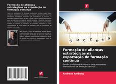 Capa do livro de Formação de alianças estratégicas na exportação de formação contínua 