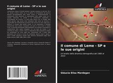 Il comune di Leme - SP e le sue origini kitap kapağı