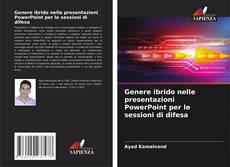 Copertina di Genere ibrido nelle presentazioni PowerPoint per le sessioni di difesa