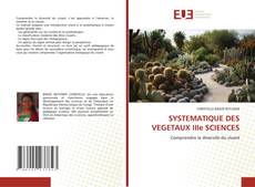 Buchcover von SYSTEMATIQUE DES VEGETAUX IIIe SCIENCES