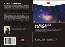 Capa do livro de AU-DELÀ DE LA PROPRIÉTÉ 