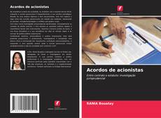 Couverture de Acordos de acionistas