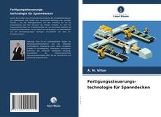 Обложка Fertigungssteuerungs- technologie für Spanndecken
