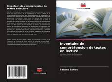 Capa do livro de Inventaire de compréhension de textes en lecture 