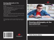 Passing philosophy at the baccalauréat的封面