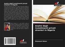 Copertina di Analisi degli investimenti privati stranieri in Nigeria