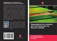 Capa do livro de Degradação da celulose por Actinomiceto de Eisenia foetida 