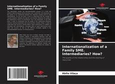Internationalization of a Family SME. Intermediaries? How? kitap kapağı