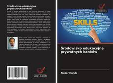 Copertina di Środowisko edukacyjne prywatnych banków