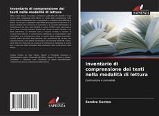Copertina di Inventario di comprensione dei testi nella modalità di lettura