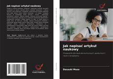 Portada del libro de Jak napisać artykuł naukowy