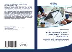 Capa do livro de YOSHLAR ORASIDA RUHIY SALOMATLIKNI QOʼLLAB-QUVVATLASH 