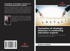 Couverture de Formation of strategic alliances in continuing education exports