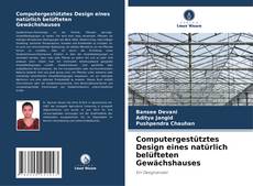 Portada del libro de Computergestütztes Design eines natürlich belüfteten Gewächshauses