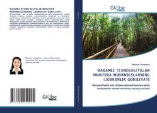 Bookcover of RAQAMLI TEXNOLOGIYALAR MUHITIDA MUHANDISLARNING IJODKORLIK QOBILIYATI