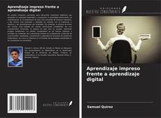 Couverture de Aprendizaje impreso frente a aprendizaje digital