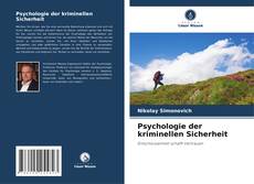 Psychologie der kriminellen Sicherheit kitap kapağı