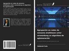 Buchcover von Agrupación en redes de sensores drahtlosen unter verwendung un algoritmo de aglomeración