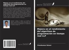Couverture de Mejora en el rendimiento del algoritmo de programación en tiempo real LLF