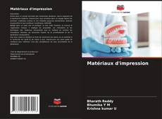 Capa do livro de Matériaux d'impression 