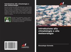 Capa do livro de Introduzione alla climatologia e alla meteorologia 