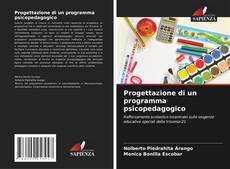 Portada del libro de Progettazione di un programma psicopedagogico