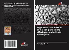 Copertina di Opportunità di BPO in India con particolare riferimento allo Stato del Gujarat