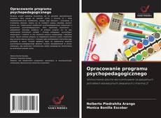 Copertina di Opracowanie programu psychopedagogicznego