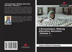 Bookcover of L'Economique: Making allocation decisions .Volume 4