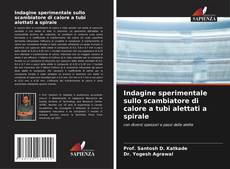 Buchcover von Indagine sperimentale sullo scambiatore di calore a tubi alettati a spirale