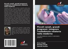 Portada del libro de Piccoli canali, grandi progressi: integrare l'endodonzia rotatoria nella moderna