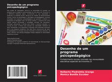 Couverture de Desenho de um programa psicopedagógico