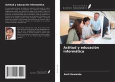 Actitud y educación informática kitap kapağı