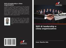Stili di leadership e clima organizzativo kitap kapağı