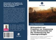 Buchcover von Wirksamkeit von Projekten zur Anpassung an den Klimawandel bei der Verbesserung der Lebensgrundlagen