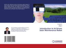 Bookcover of Introduction to AI Driven Solar Maintenance Robot