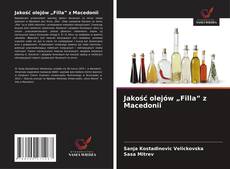 Copertina di Jakość olejów „Filla” z Macedonii