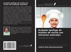 Copertina di Acabado ignífugo de textiles de cocina con extractos naturales