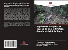 Copertina di Population de goral et causes de son extinction dans le district de Buner