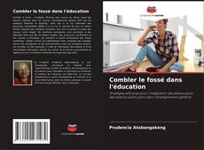 Buchcover von Combler le fossé dans l'éducation