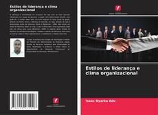 Buchcover von Estilos de liderança e clima organizacional