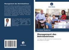 Copertina di Management des Betriebsklimas