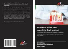 Buchcover von Biomodificazione della superficie degli impianti