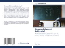 Bookcover of Gesundes Lehren mit Leidenschaft