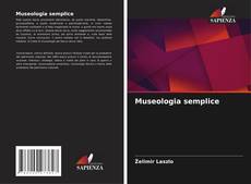 Capa do livro de Museologia semplice 