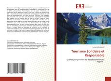 Couverture de Tourisme Solidaire et Responsable