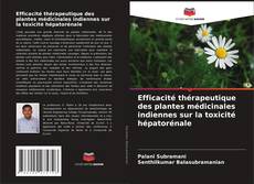 Copertina di Efficacité thérapeutique des plantes médicinales indiennes sur la toxicité hépatorénale