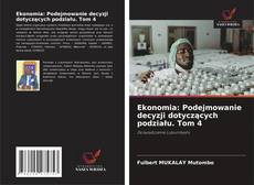 Ekonomia: Podejmowanie decyzji dotyczących podziału. Tom 4的封面